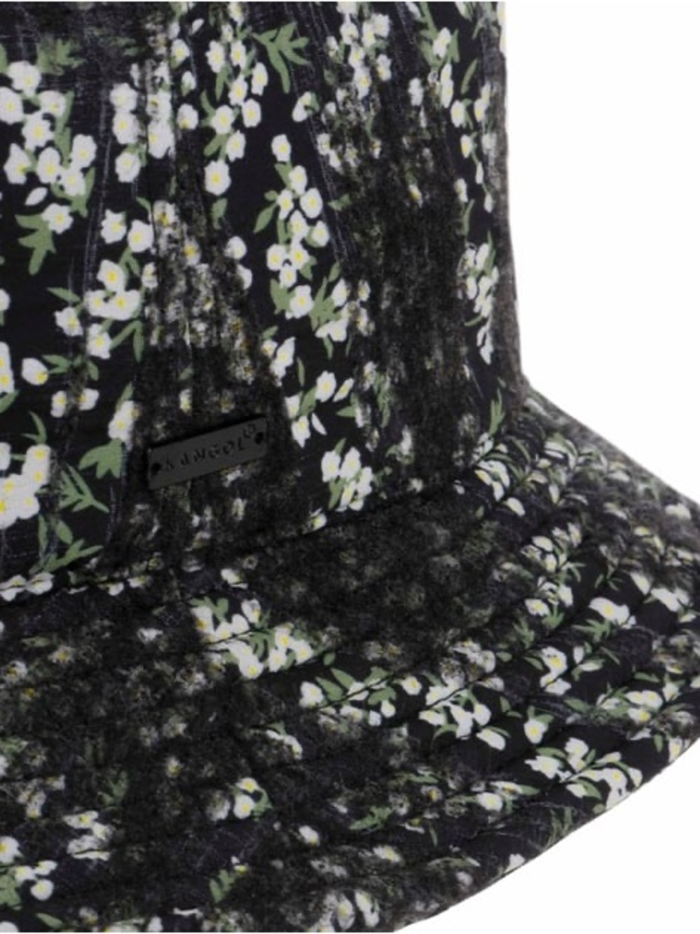 Kangol Black Floral Bucket Hat